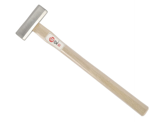 TAKAGI Kikudo Japanese Woodworking Hammer with Octagonal Head, Ergonomic Handle