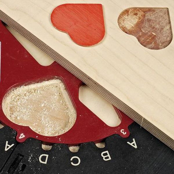 Design/InlayKit™ Metric Router Inlay Kit with TurnLock BasePlate