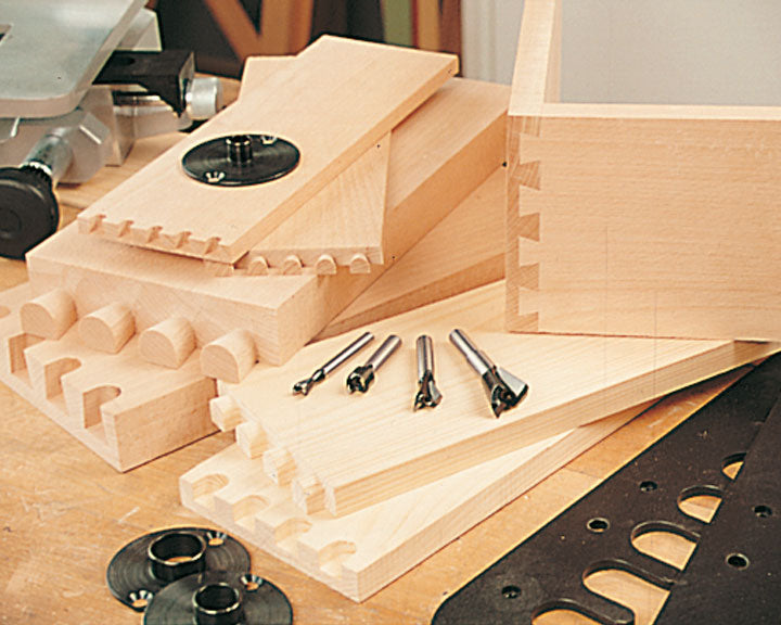 Virutex PL11 Precision Dovetail Jig Router Template for Woodworking Joints