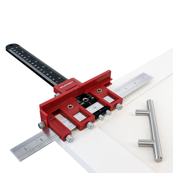 HardwareJig™ Reversible Cabinet Drawer Handle Jig for Precise Installation