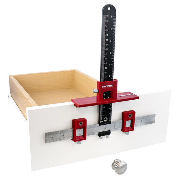 HardwareJig™ Reversible Cabinet Drawer Handle Jig for Precise Installation