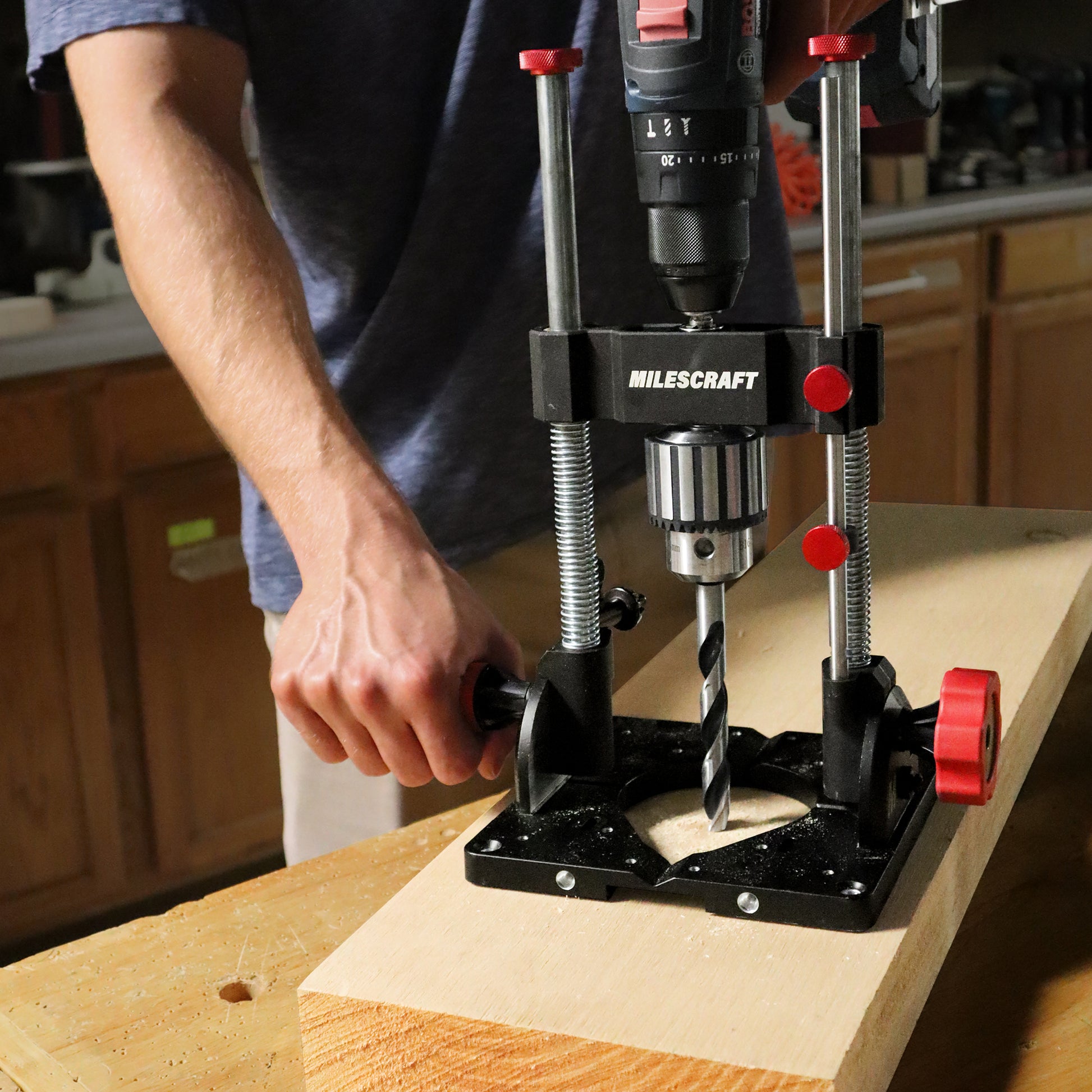 Heavy-Duty Portable DrillMatePRO™ Precision Angle Drill Press
