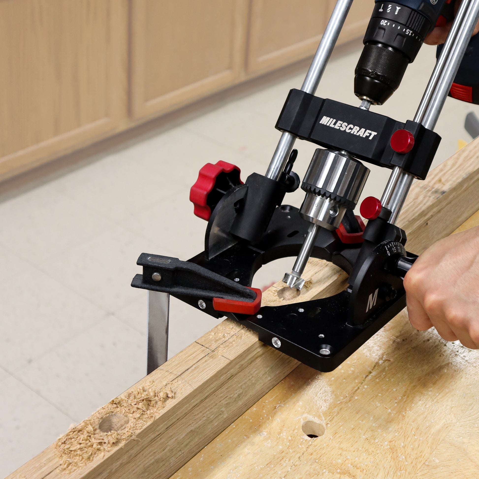 Heavy-Duty Portable DrillMatePRO™ Precision Angle Drill Press