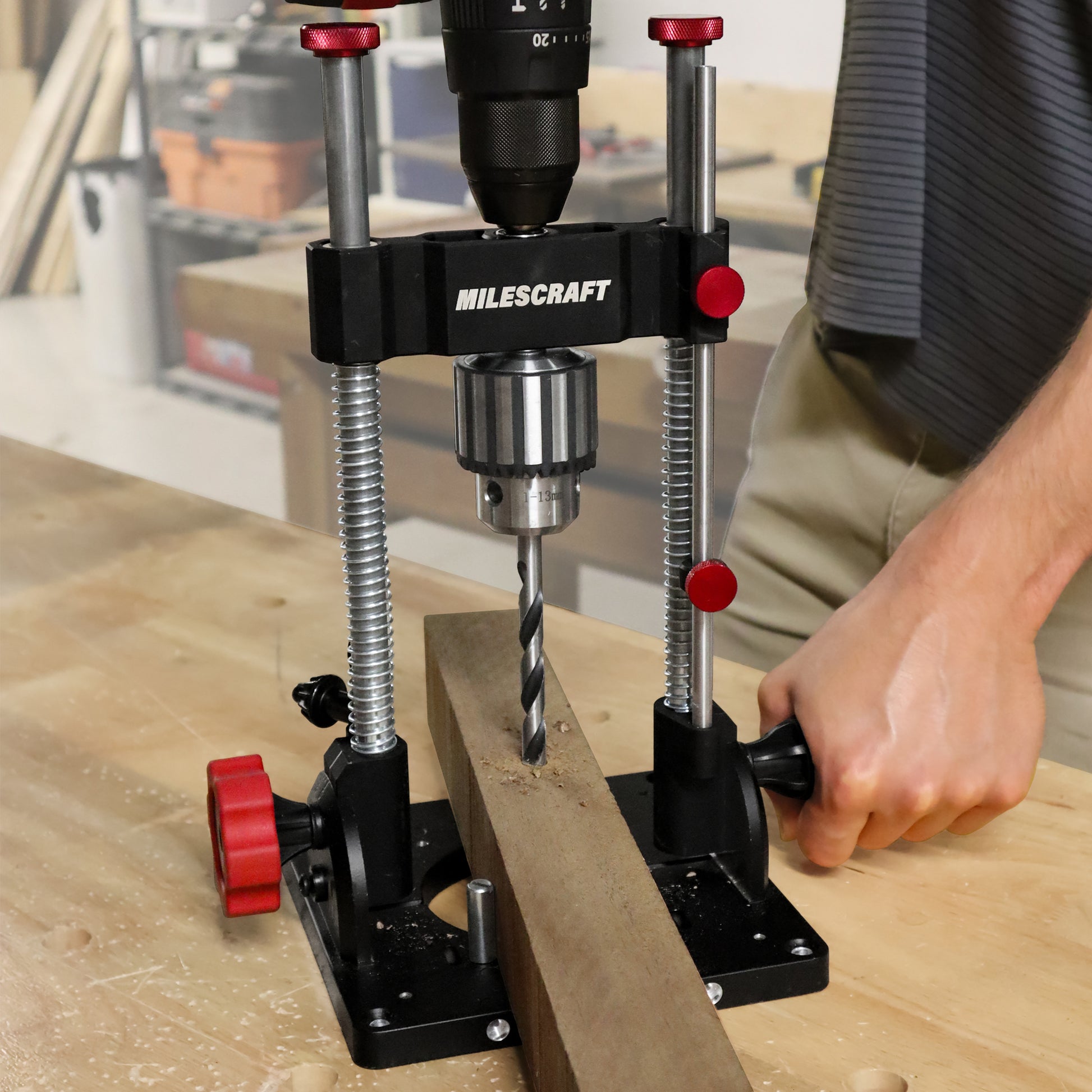 Heavy-Duty Portable DrillMatePRO™ Precision Angle Drill Press