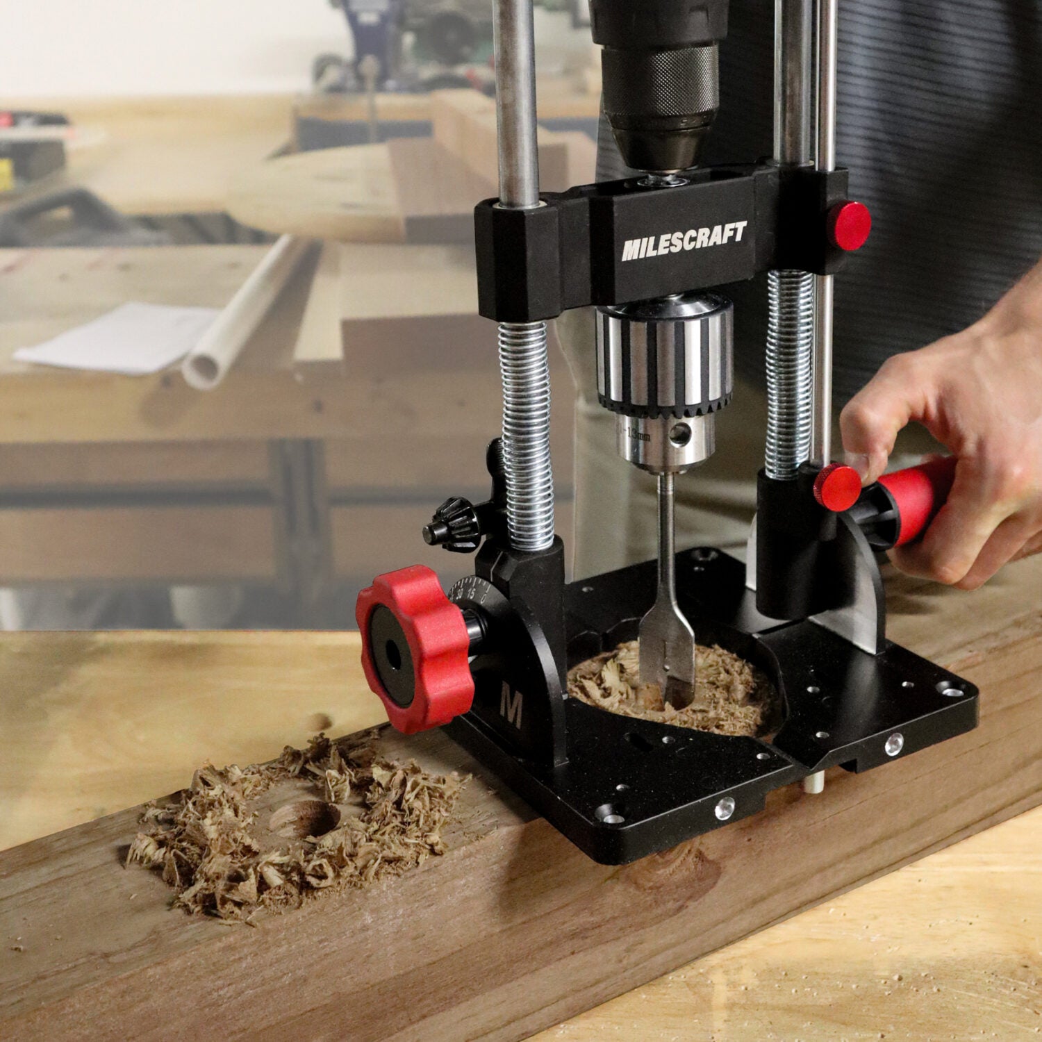 Heavy-Duty Portable DrillMatePRO™ Precision Angle Drill Press