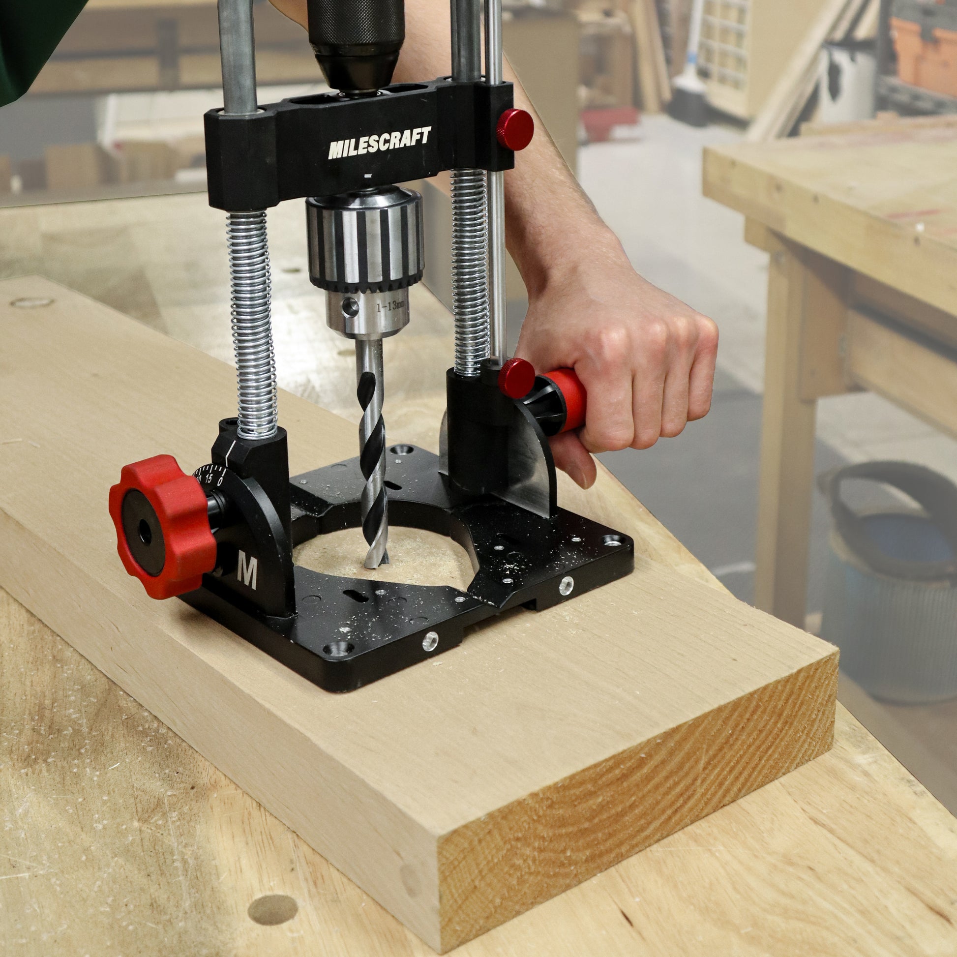 Heavy-Duty Portable DrillMatePRO™ Precision Angle Drill Press