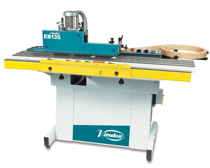 Virutex RAPID EB135 Automatic Hot Melt Edgebander for Professional Woodworking