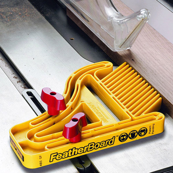 FeatherBoard™ Table Saw Fence Clamp with Dual Miter Bars