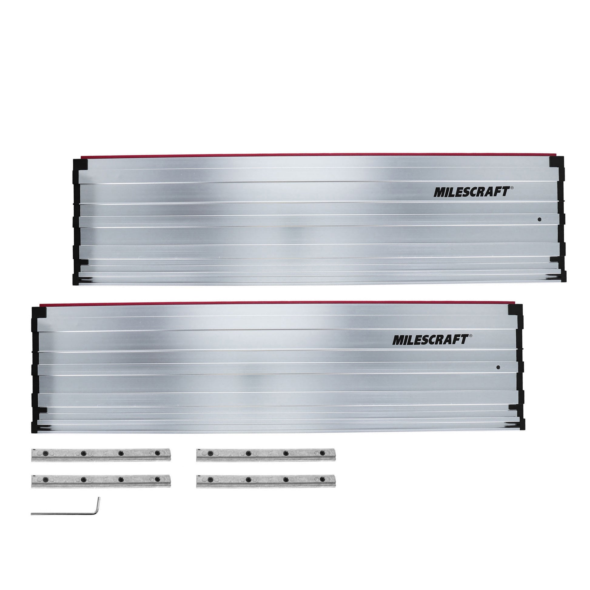 Milescraft GuideRails™ 2x 27.5-inch Rail Extensions for TrackSawGuide