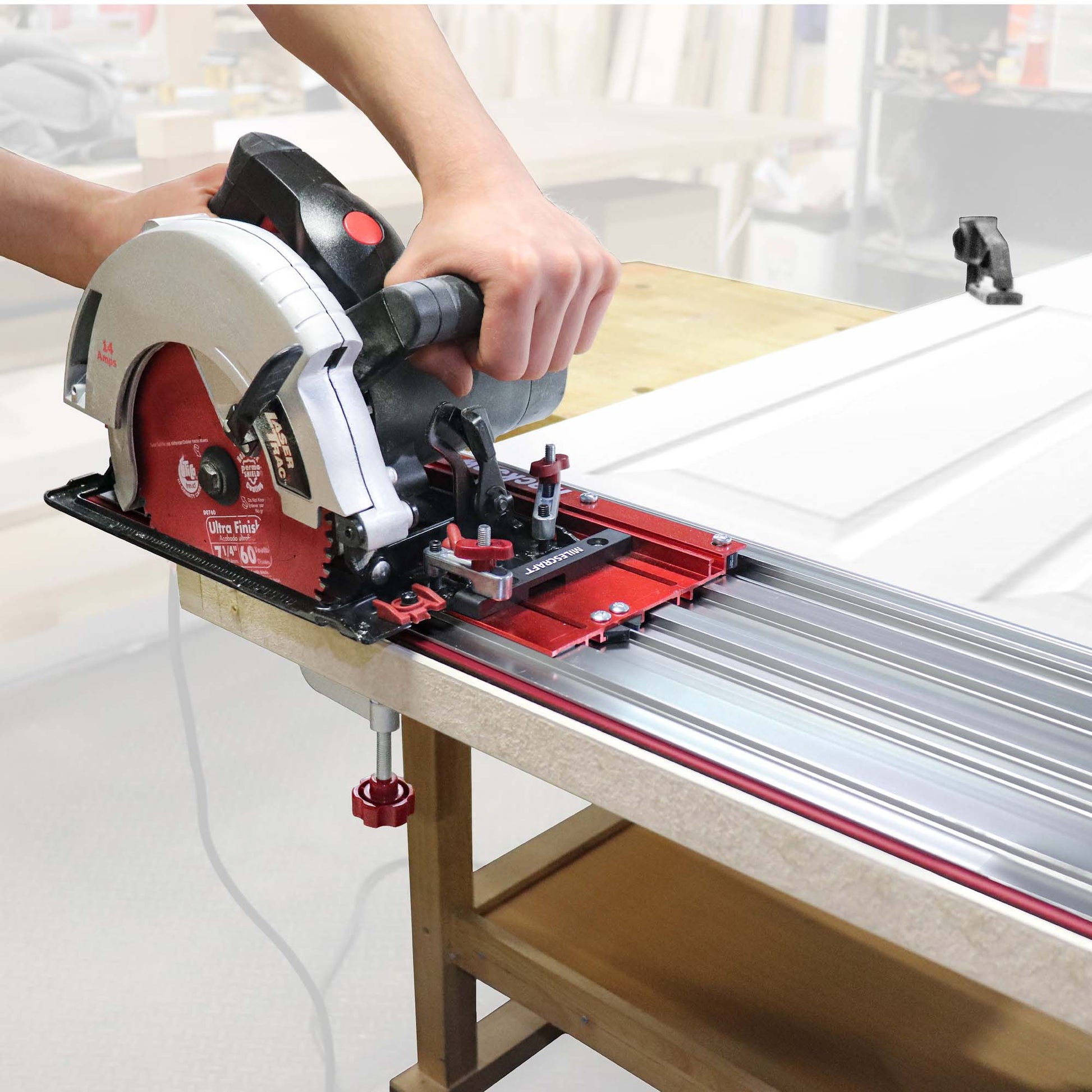 Milescraft TrackSawGuide™ Precision Guided Track Saw System for Accurate Cuts