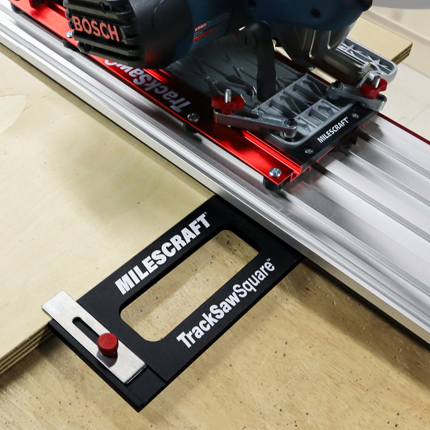 Milescraft TrackSawSquare 90° Edge Square for Track Saw Guide