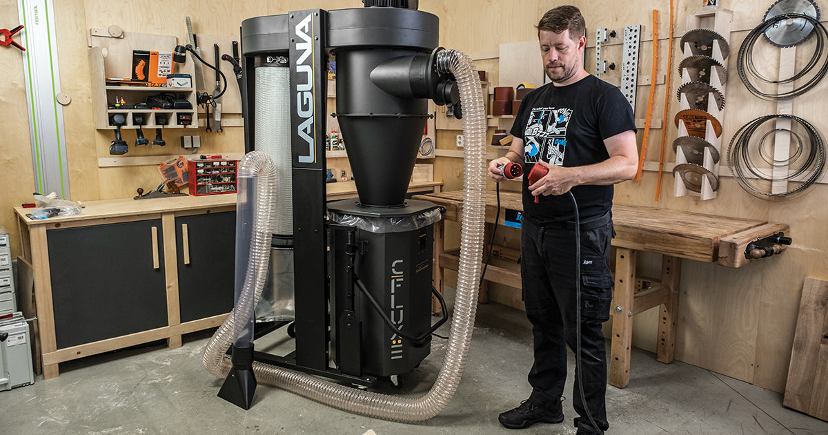 LAGUNA CFlux 3 Cyclone Dust Collector 400V for Professional Workshops