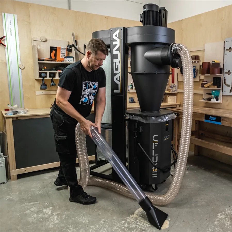 LAGUNA CFlux 3 Cyclone Dust Collector 400V for Professional Workshops