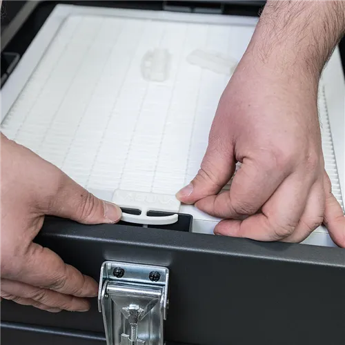 IGM LAGUNA MFlux 5 Mobile Air Filter: HEPA Filtration, Quiet Operation, Remote Control