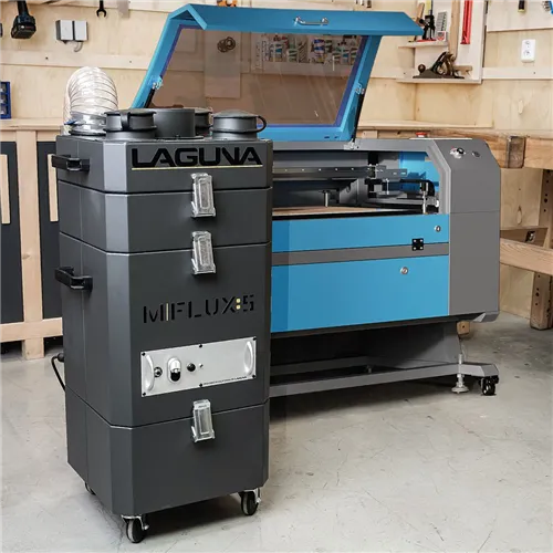 IGM LAGUNA MFlux 5 Mobile Air Filter: HEPA Filtration, Quiet Operation, Remote Control