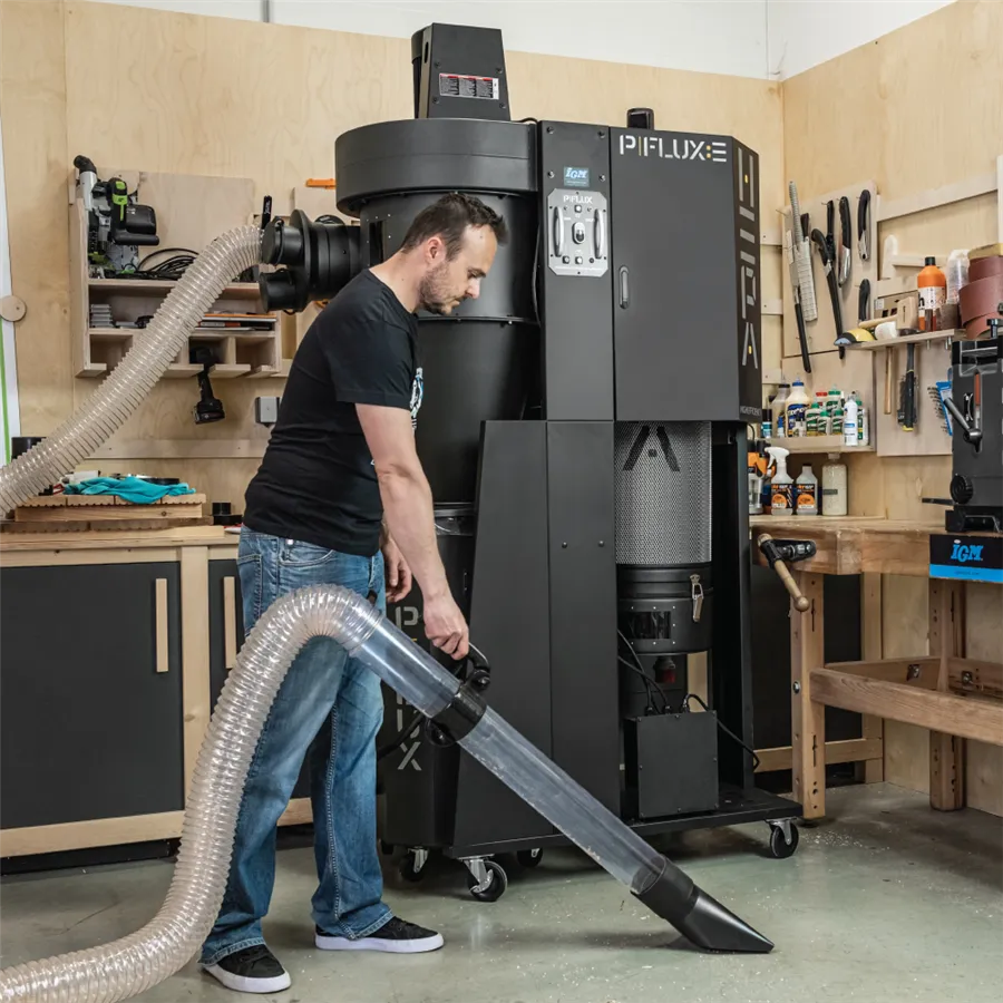 Professional IGM Laguna PFlux 3 400V Cyclone Dust Collector with HEPA Filtration