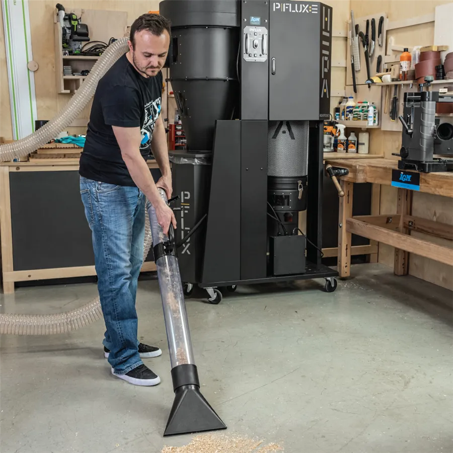 Professional IGM Laguna PFlux 3 400V Cyclone Dust Collector with HEPA Filtration