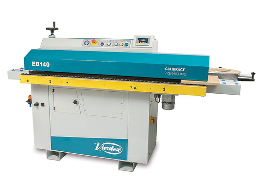 Virutex EB140 Automatic Pre-Milling Edge Bander Machine with Glue Pot