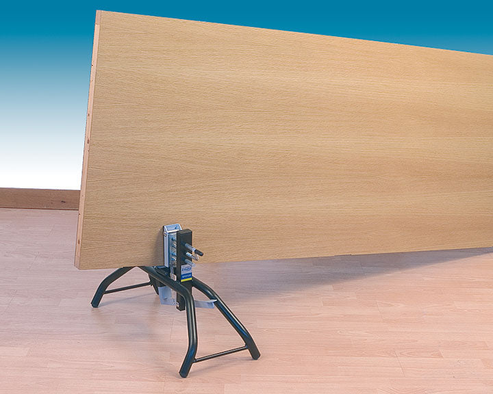 Heavy-Duty Panel Door Clamping Support Stand with Pedal Release