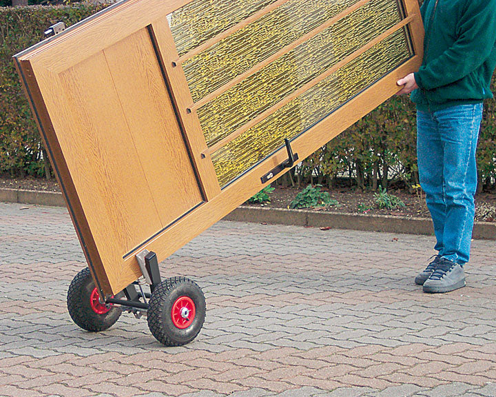Virutex SPR770T Heavy-Duty Portable Panel and Door Transport Wheel Clamp Support