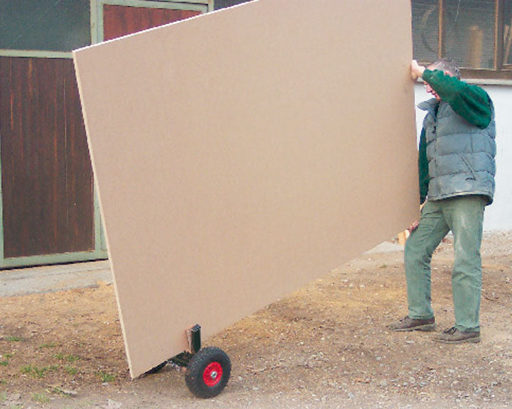 Virutex SPR770T Heavy-Duty Portable Panel and Door Transport Wheel Clamp Support