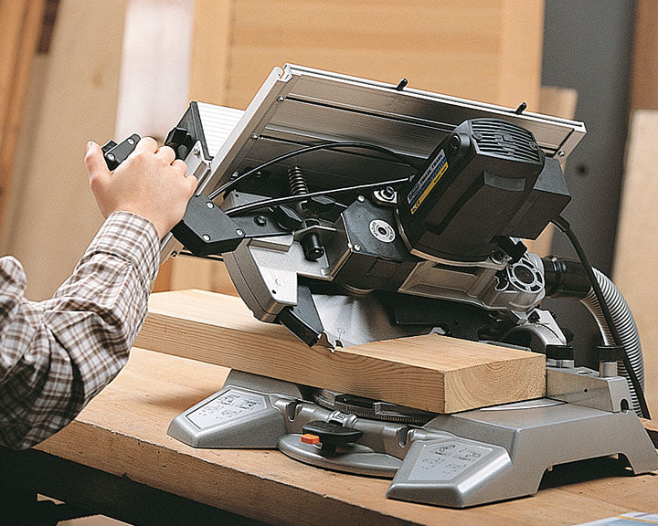 Virutex TM43L Portable Folding Miter Saw with Upper Table for Precision