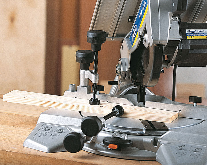 Virutex TM43L Portable Folding Miter Saw with Upper Table for Precision