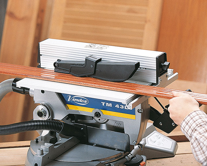 Virutex TM43L Portable Folding Miter Saw with Upper Table for Precision