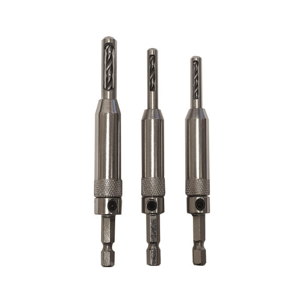 Milescraft Self-Centering HingeBit Set #4 #6 #8 Drill Bits