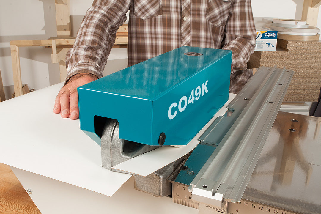 CO49K Motorized Strip Cutter for Laminates, Plastics, Thin Panels