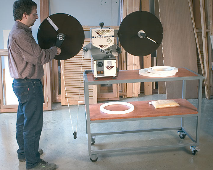 Virutex PR25VJ Manual Hot Melt Edge Pre-Gluer for Versatile Edgebanding