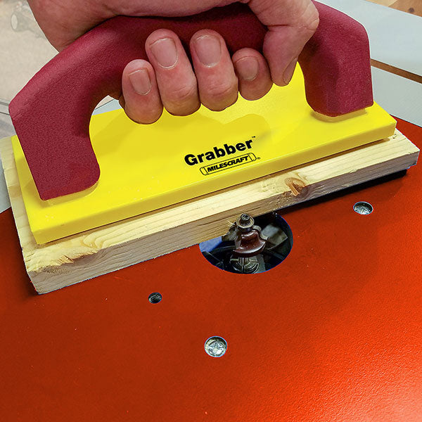 Milescraft Grabber Multi‑Purpose Push Block for Safe Ripping & Routing