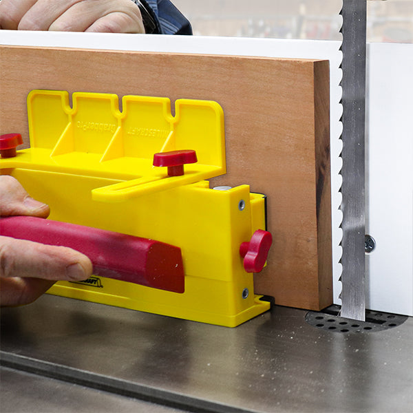 Adjustable Multi-Leg Push Block for Table Saw Safety