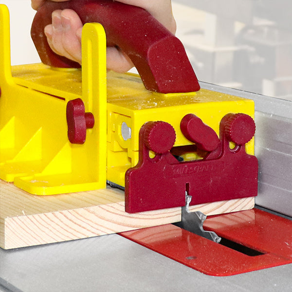 Adjustable Multi-Leg Push Block for Table Saw Safety