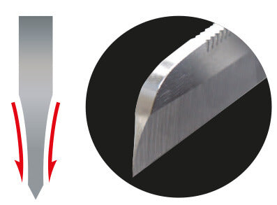 Tajima Foldable Multi-Purpose Electrician's Knife with Safety Lock and Hollow Blade