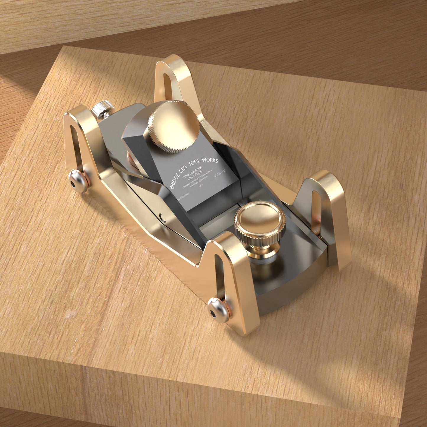 Bridge City HP-8 Mini Block Plane Aluminum Body A2 Blade