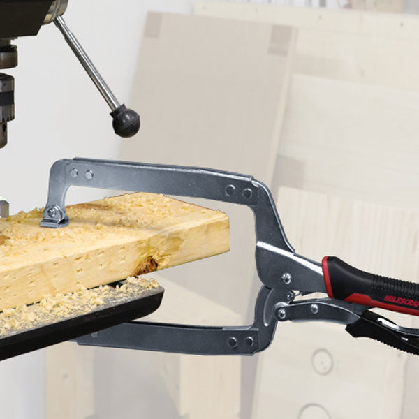 8" Heavy-Duty Adjustable Face Clamp for Woodworking Projects