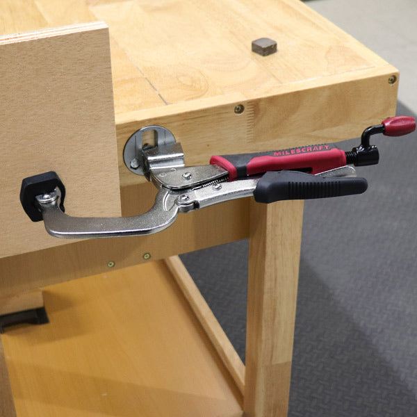 6" Heavy-Duty BenchClamp with Swivel Pad for Woodworking Versatile