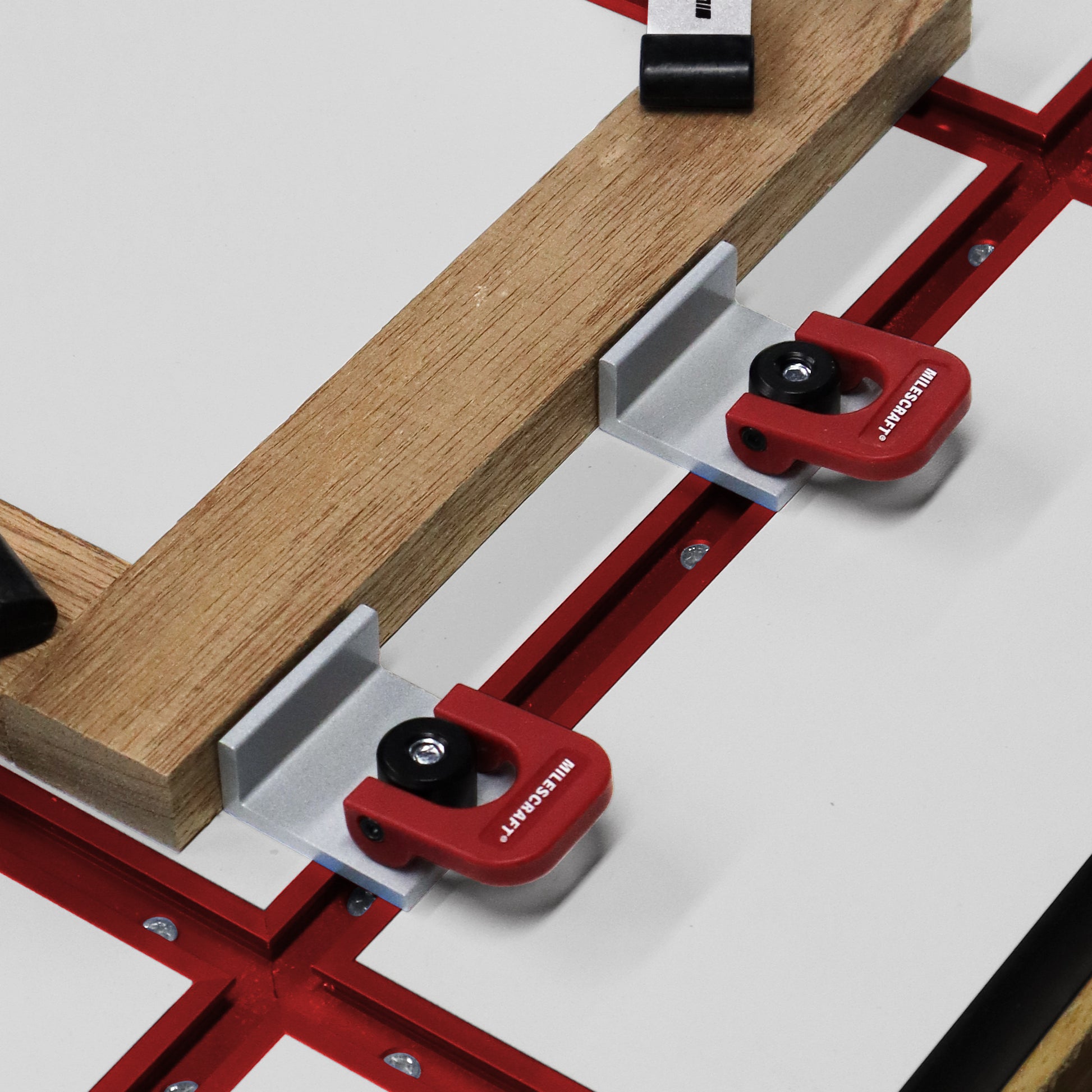 Milescraft T‑Trax24 Universal T‑Track Rail System 24‑Inch Heavy‑Duty