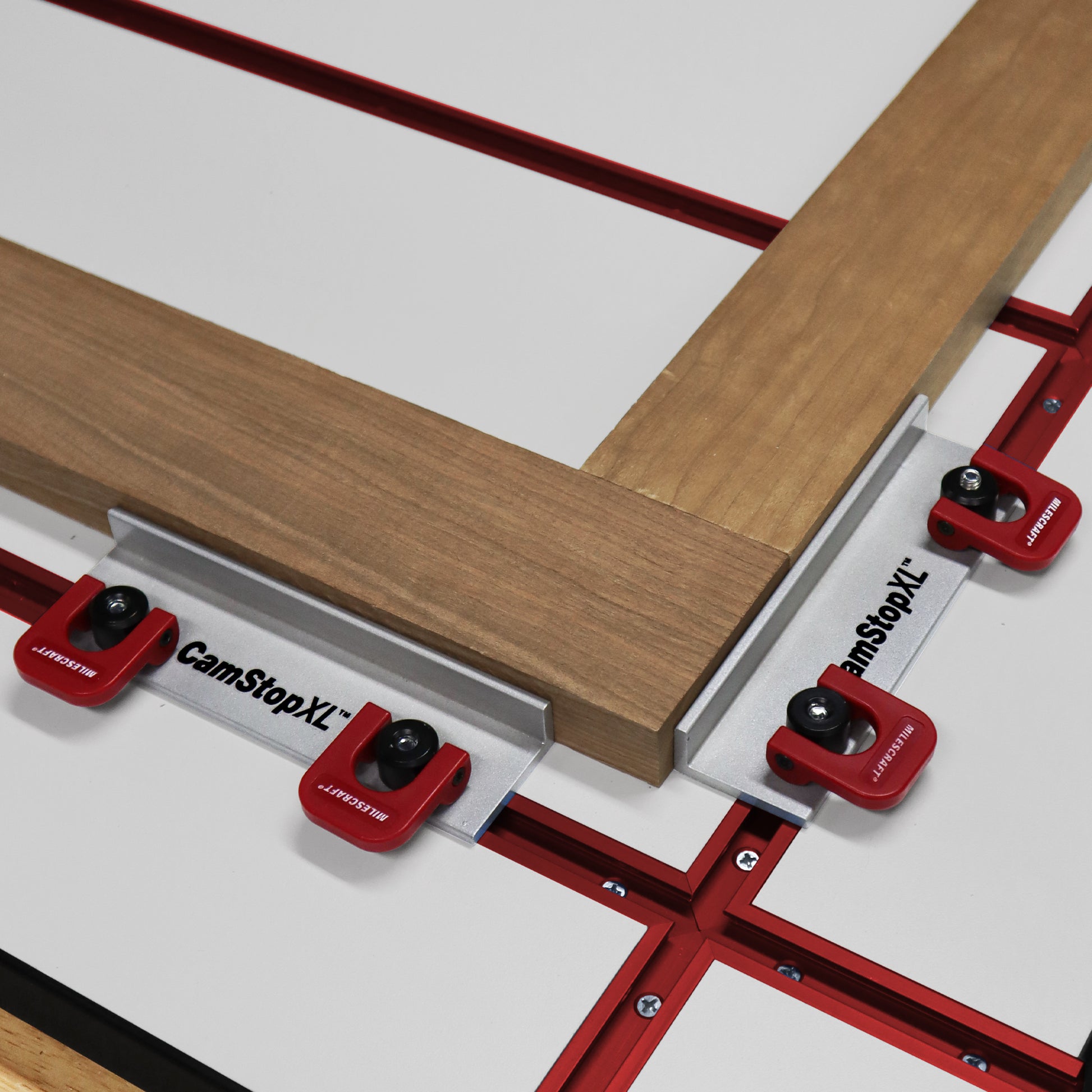 Milescraft T‑Trax24 Universal T‑Track Rail System 24‑Inch Heavy‑Duty