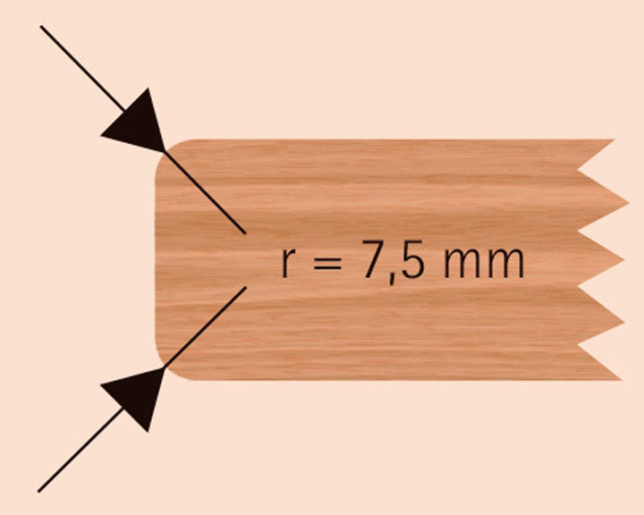 Virutex PFP Precision Stair Router Template for Open and Closed Treads