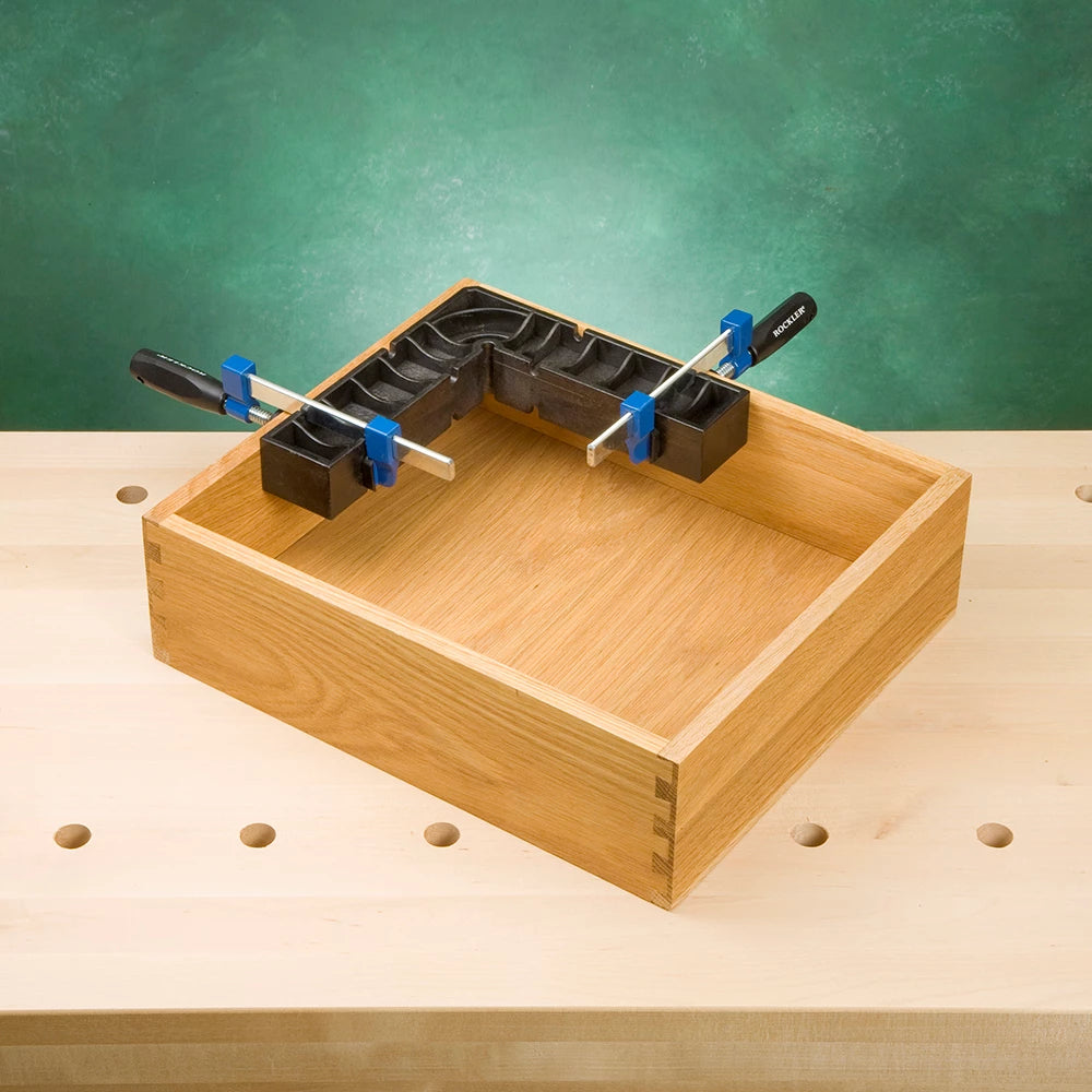 Rockler Clamp-It Assembly Square: Strong Plastic 90° Corner Woodworking Clamp