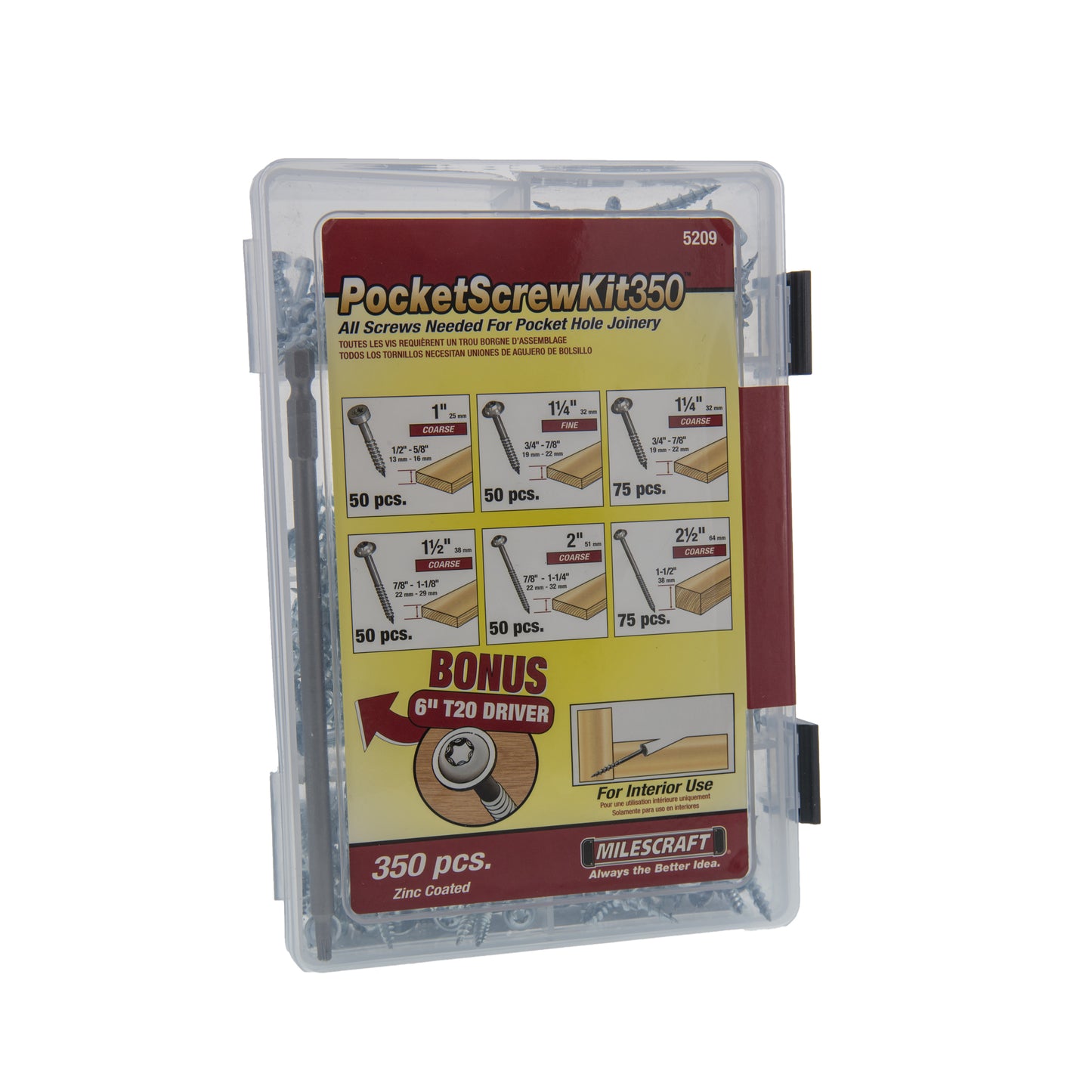 Pocket Screw Kit