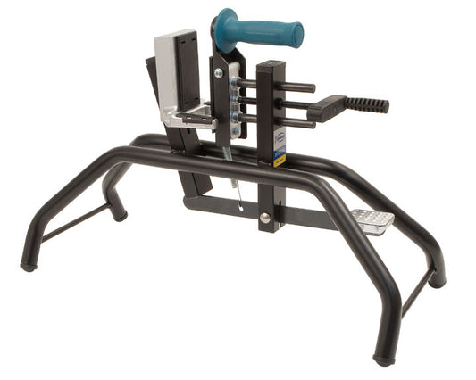 Heavy-Duty Panel Door Clamping Support Stand with Pedal Release