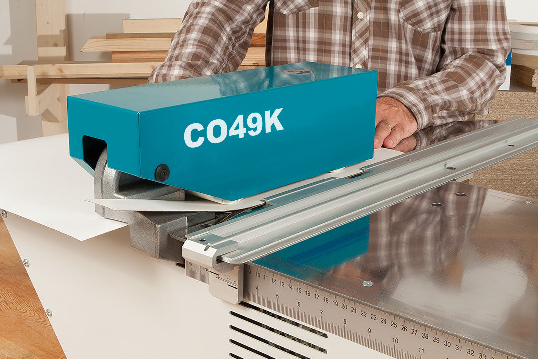CO49K Motorized Strip Cutter for Laminates, Plastics, Thin Panels