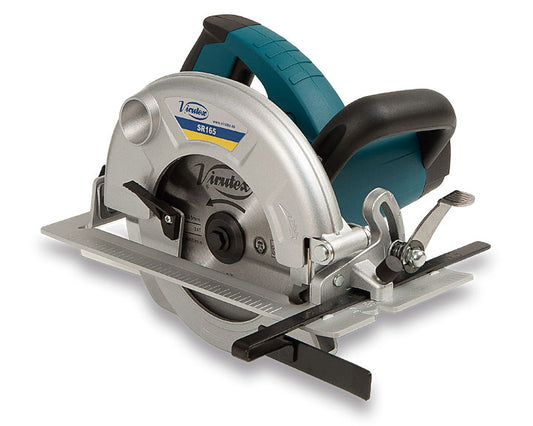 Virutex SR165 High-Performance Circular Saw - 1200W, Precise Wood Cutting Tool