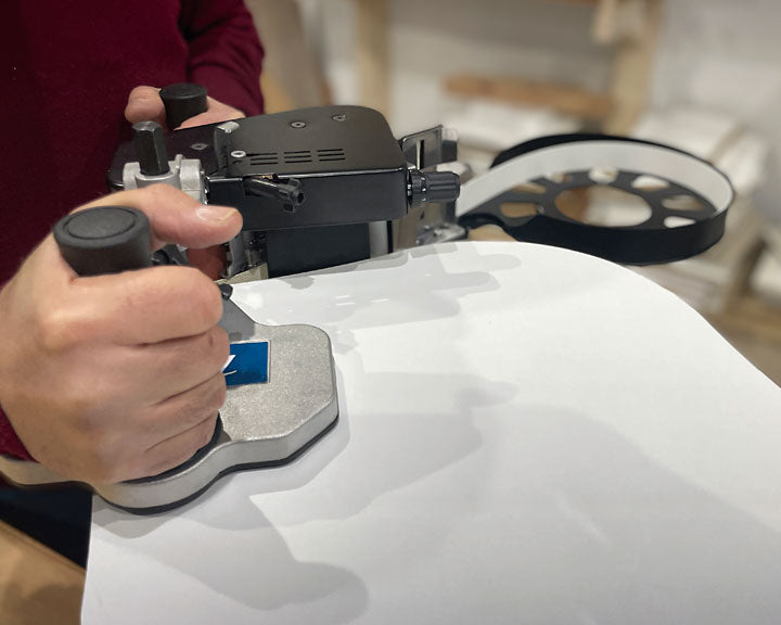 Virutex PEB250 Portable Hot Glue Edge Bander with Electronic Speed Control