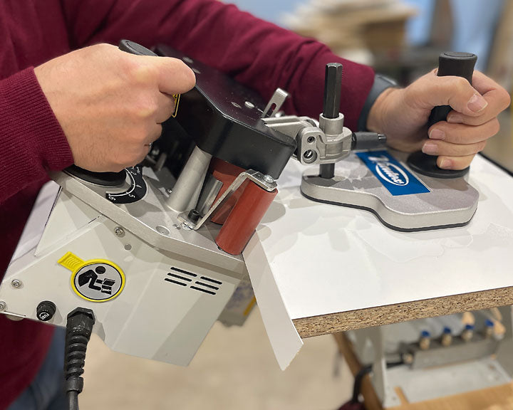 Virutex PEB250 Portable Hot Glue Edge Bander with Electronic Speed Control