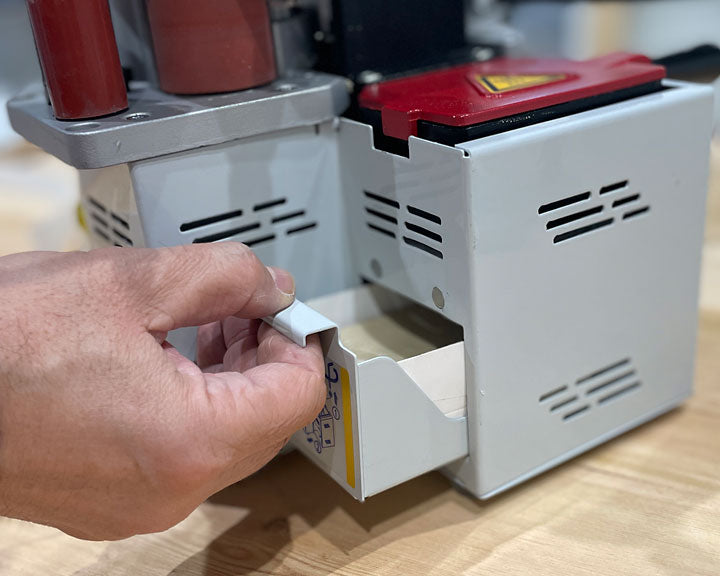 Virutex PEB250 Portable Hot Glue Edge Bander with Electronic Speed Control