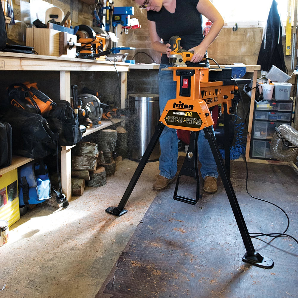 Triton SuperJaws XL Portable Clamping System - 1000kg Force, Feet Operated